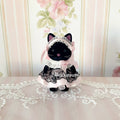 Real Calico Critter / Sylvanian Families ♡ Child Black Cat in a Kawaii Lolita Dress