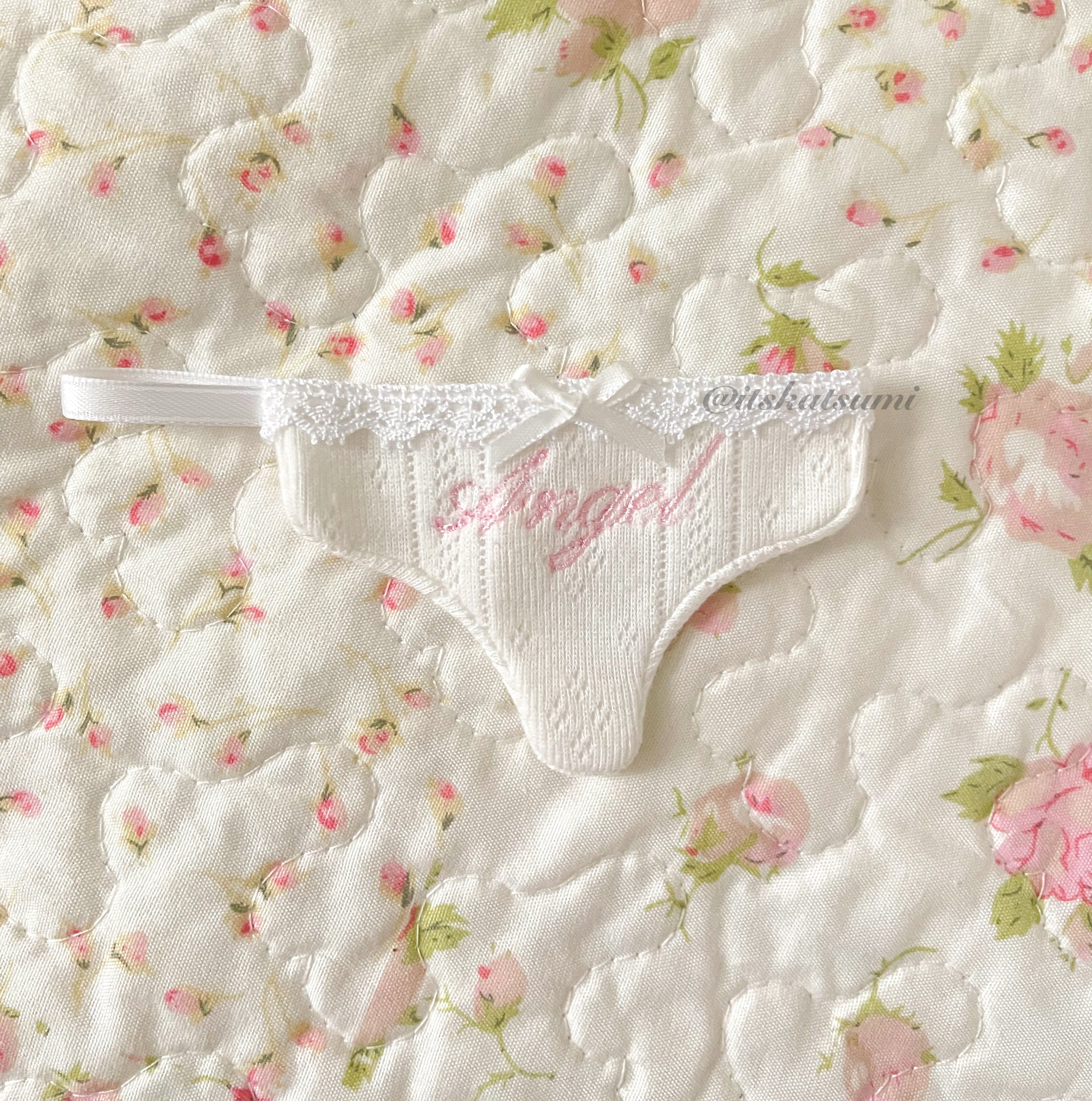 Pointelle Panty / Underwear Keychain