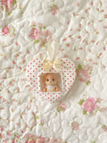 Heart Zipper Trinket Keychain Pouch