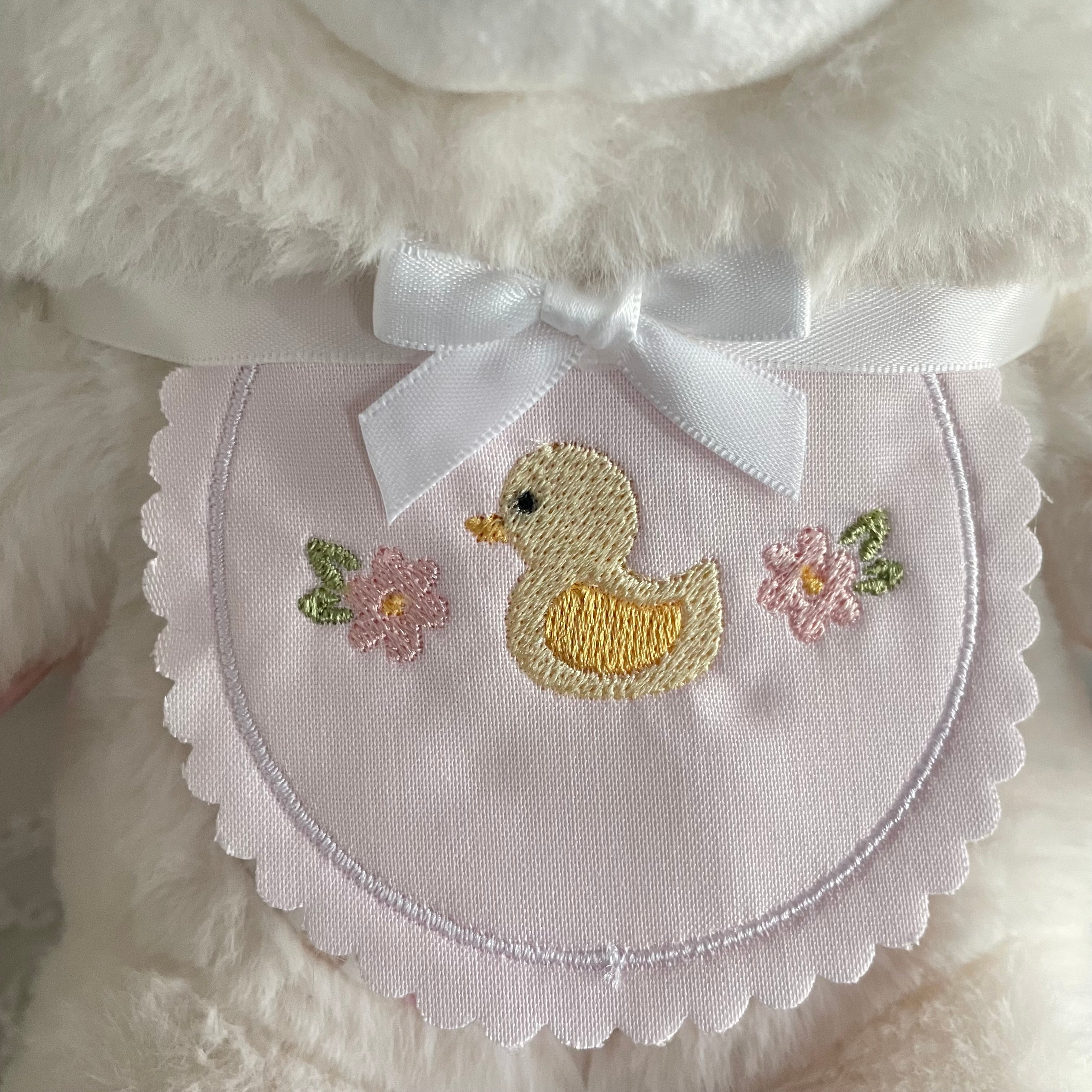Handmade Baby Bib for Plushies • BIB ONLY