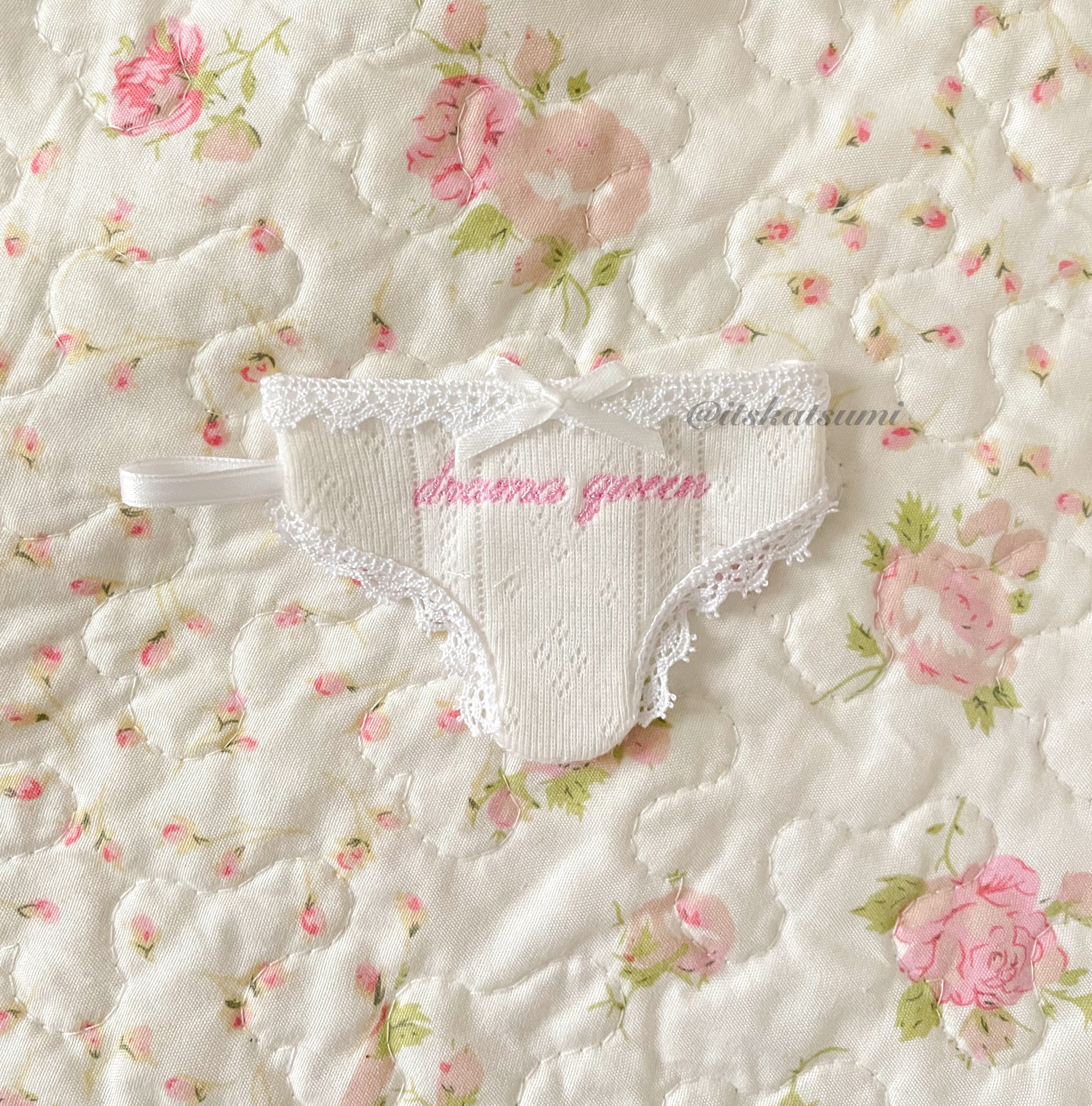 Pointelle Panty / Underwear Keychain