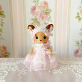 Real Calico Critter / Sylvanian Families ♡ Adult Deer in a Kawaii Lolita Dress