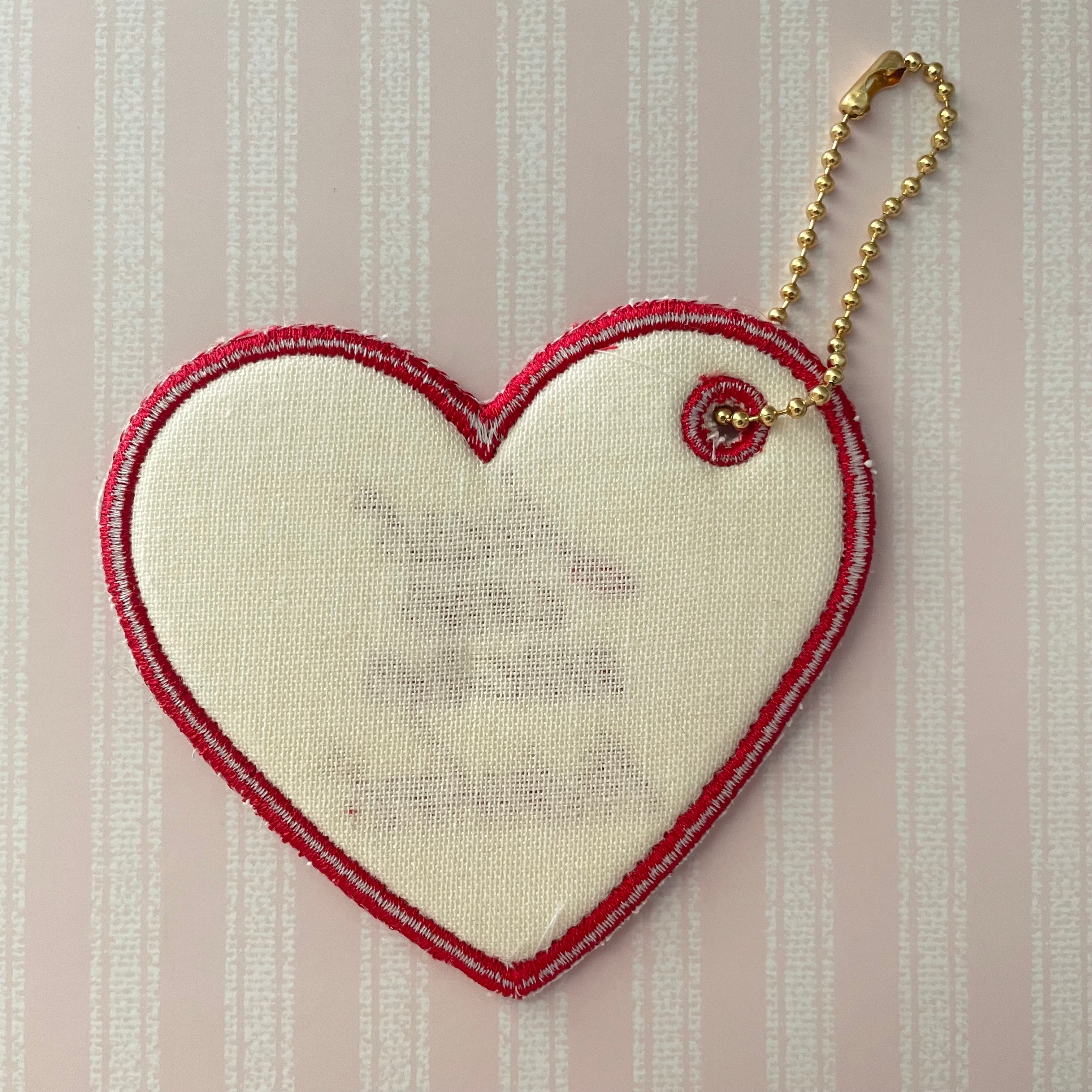 Just One More Trinket Heart Keychain