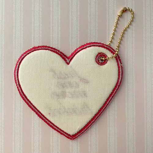 Just One More Trinket Heart Keychain