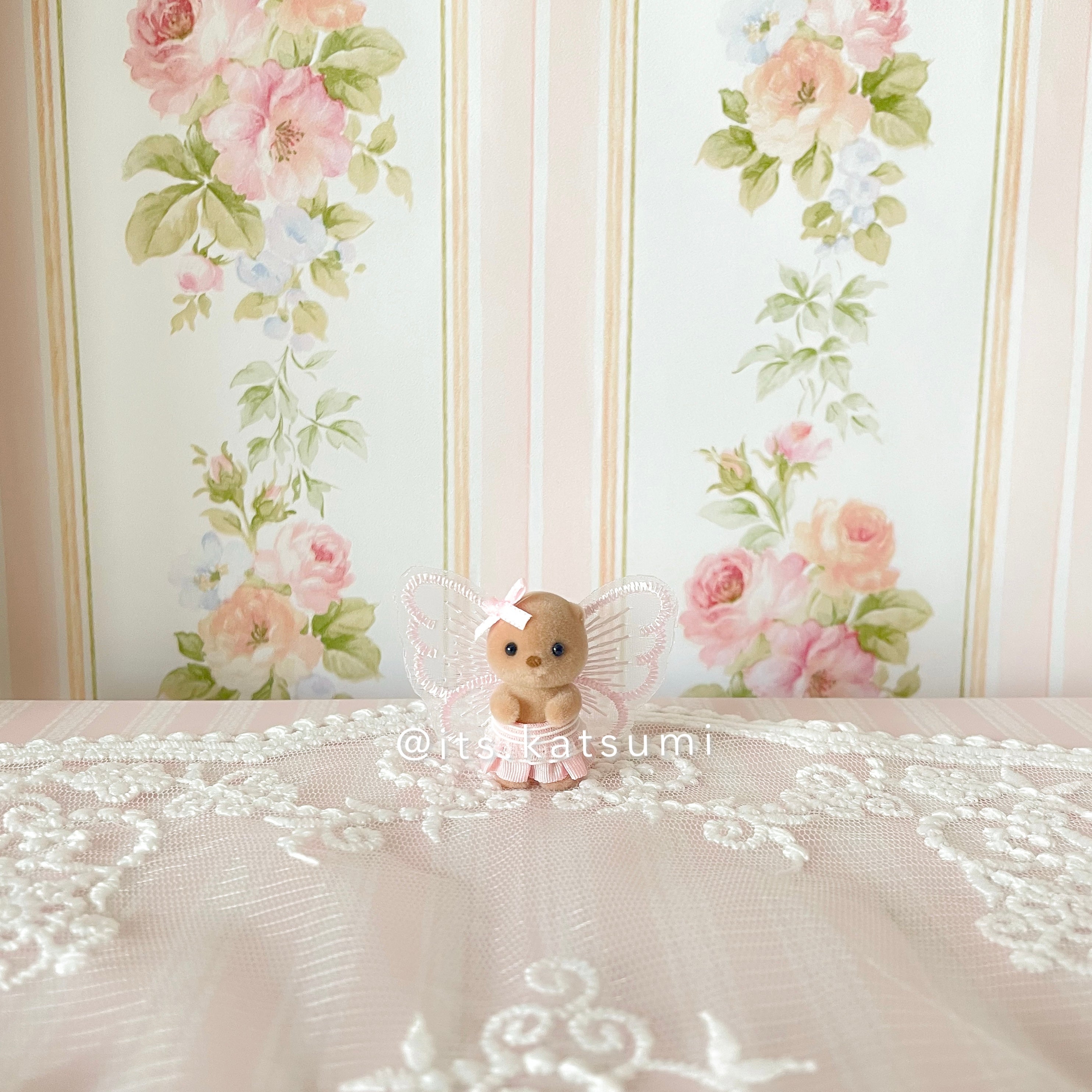 Real Calico Critter / Sylvanian Families ♡ Infant Otter in a Kawaii Fairy Outfit