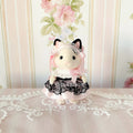 Real Calico Critter / Sylvanian Families ♡ Child Tuxedo Cat in a Kawaii Lolita Dress